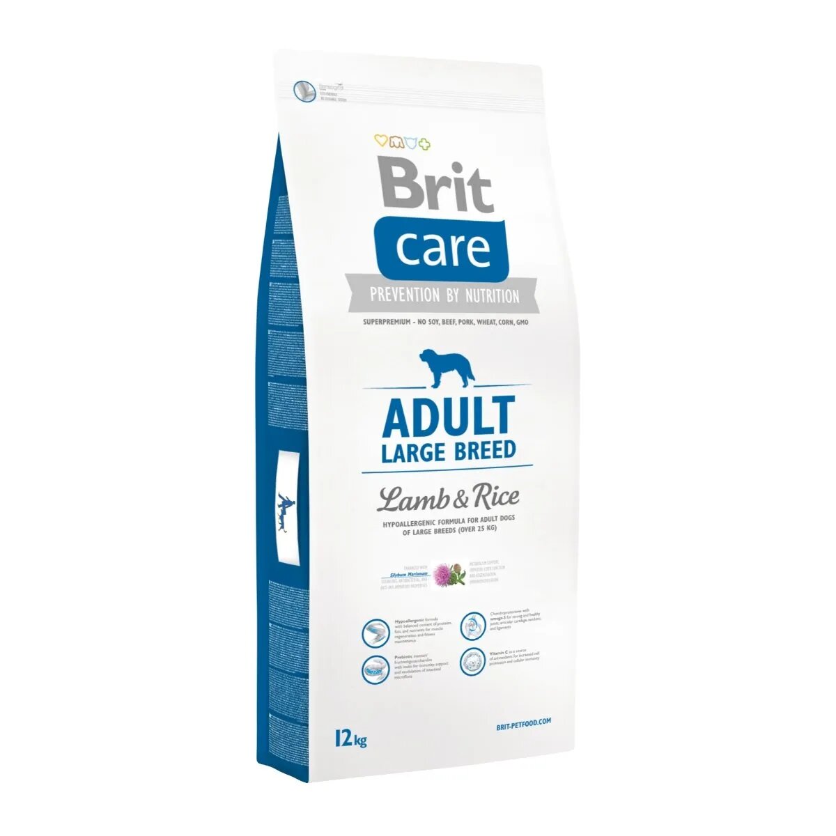 Brit Care Adult Large Breed L-XL Miel cu Orez hrană uscată câini 12kg
