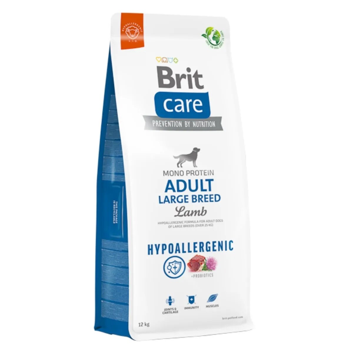 Brit Care Hypoallergenic L-XL Miel hrană uscată monoproteică câini sistem imunitar & alergii Care Hypoallergenic Adult Large Breed L-XL Miel hrană uscată monoproteică câini sistem imunitar & alergii 12kg