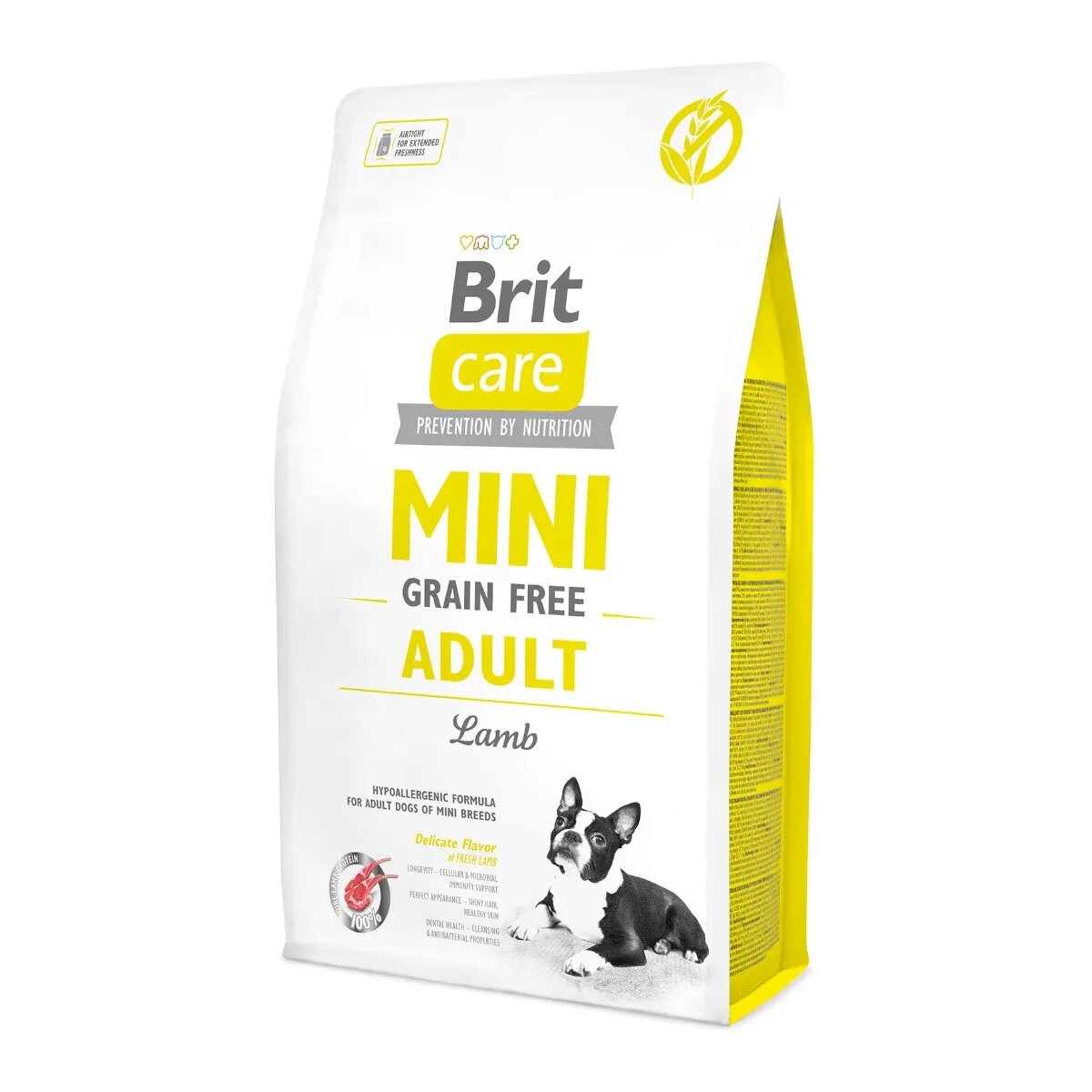 Brit Care Mini Adult XS-S Miel hrană uscată fără cereale câini 2kg