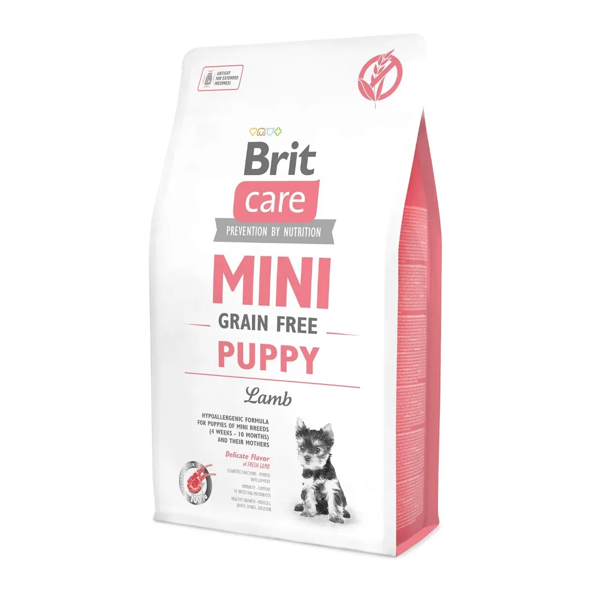 Brit Care Mini Puppy XS-S Miel hrană uscată fără cereale câini junior 2kg
