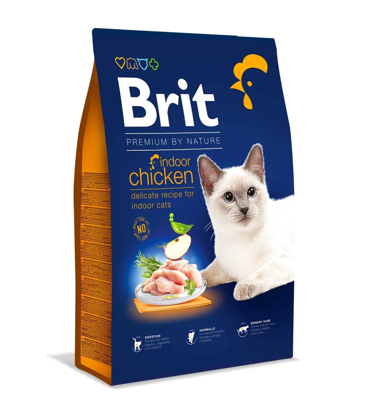 Brit Premium by Nature Indoor Pui hrană uscată pisici de interior 8kg