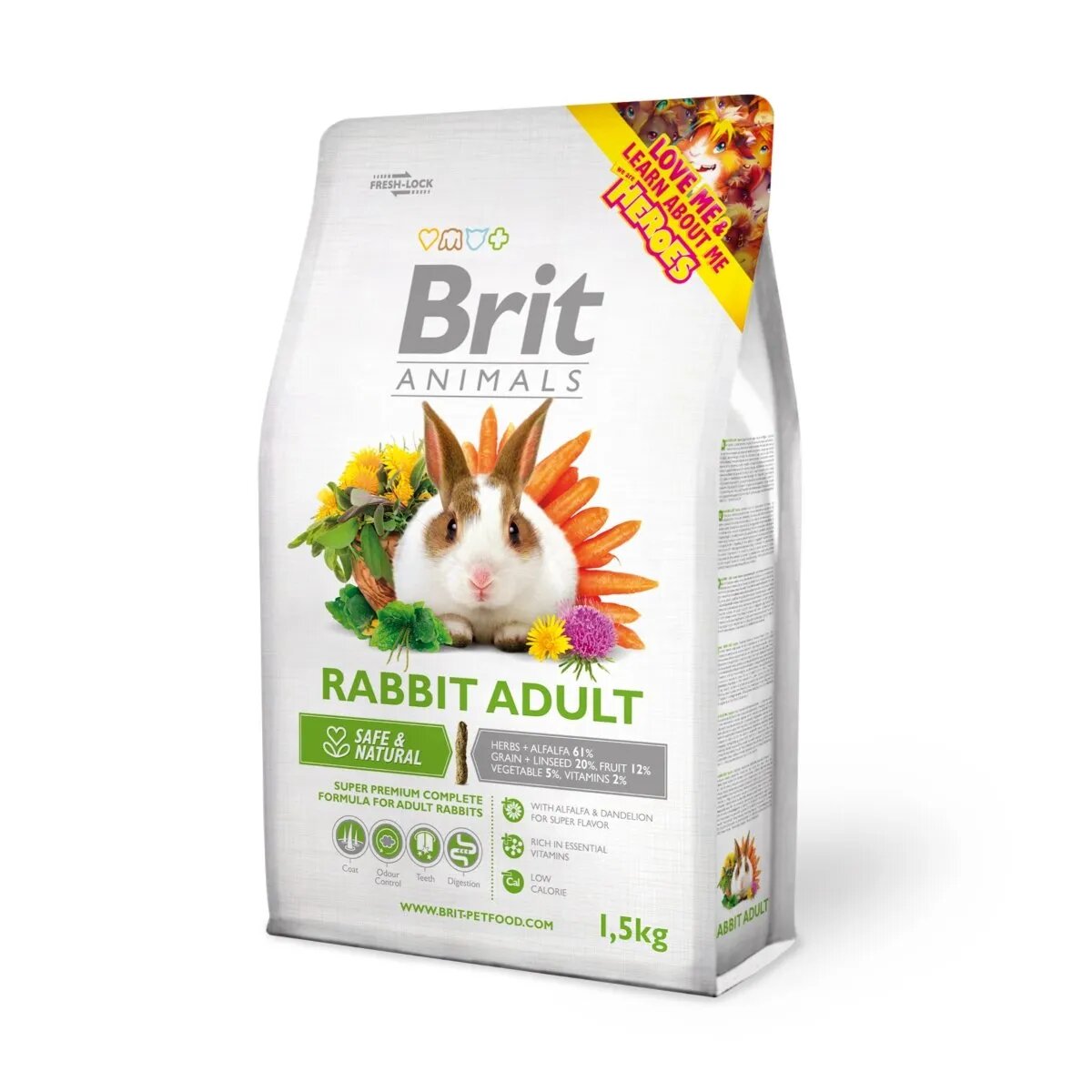 Brit Premium Lucernă hrană uscată iepure 300g