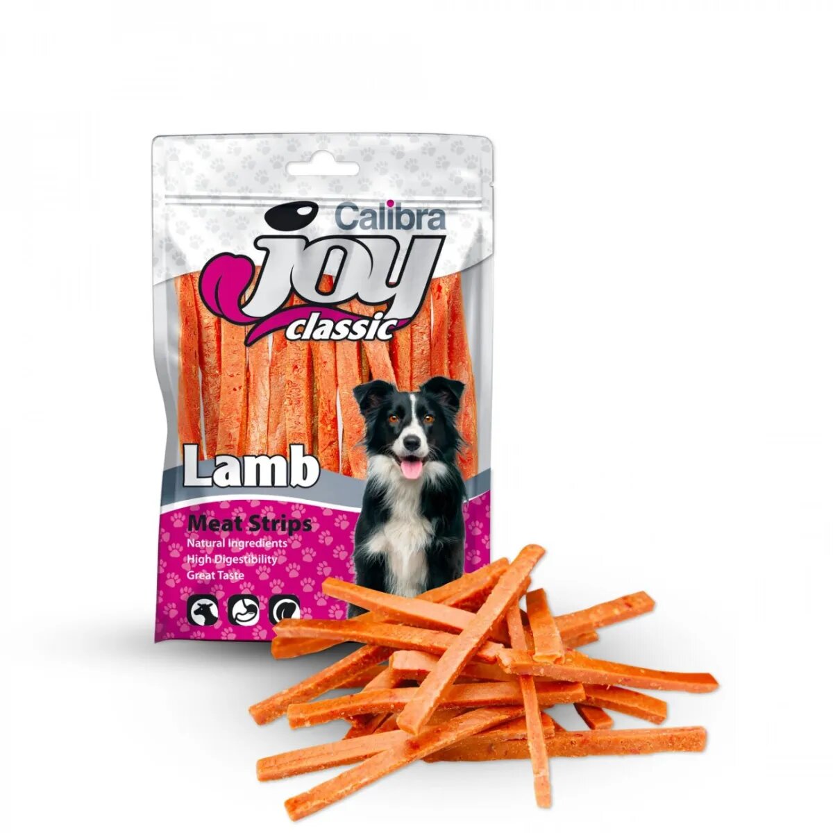 Calibra Joy Classic Strips XS-XL Miel punguță recompense câini 250g