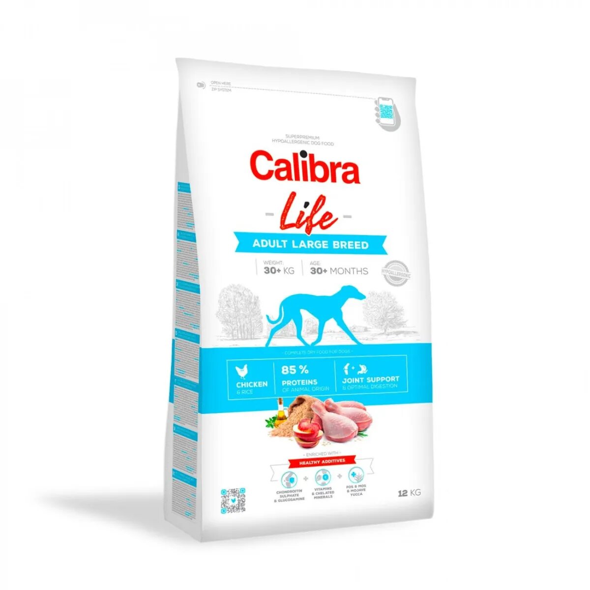 Calibra Life Adult Large Breed L-XL Pui hrană uscată câini 12kg