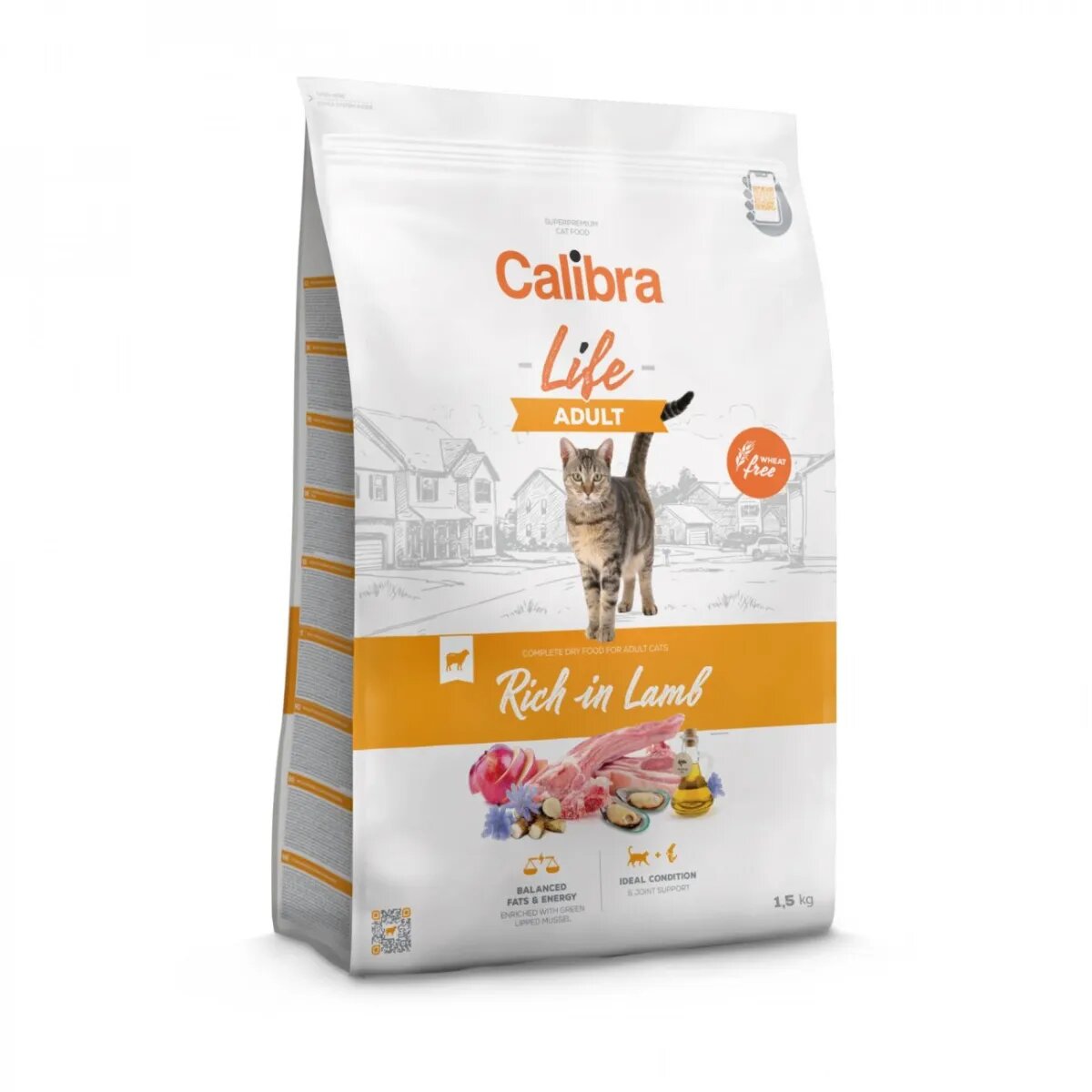 Calibra Life Miel hrană uscată pisici 15kg