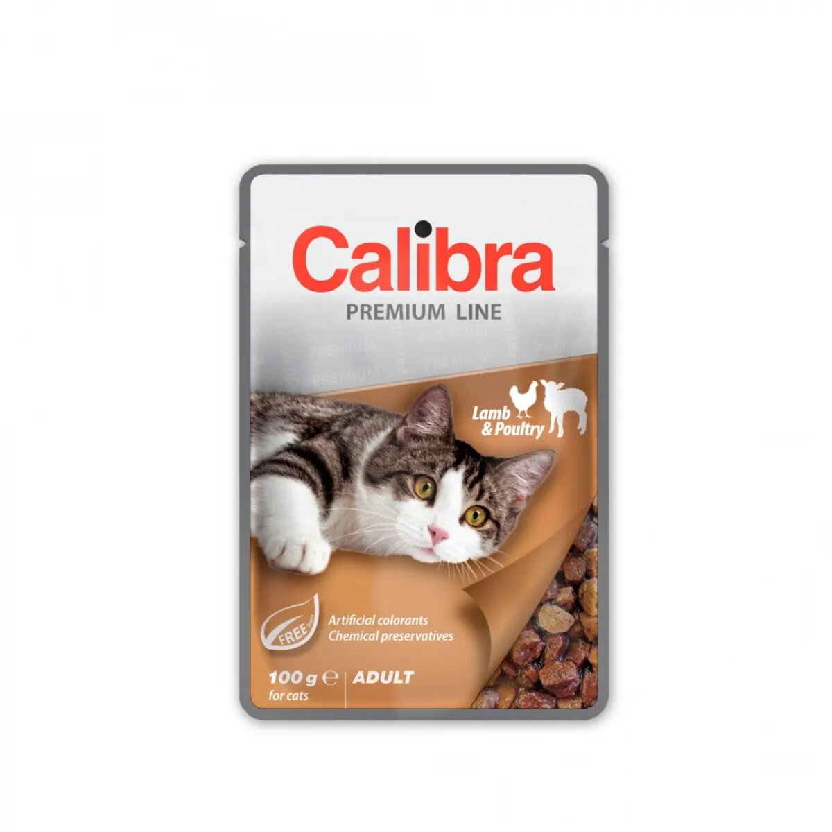 Calibra Premium Line Miel și Pasăre plic hrană umedă pisici (în suc propriu) 100g