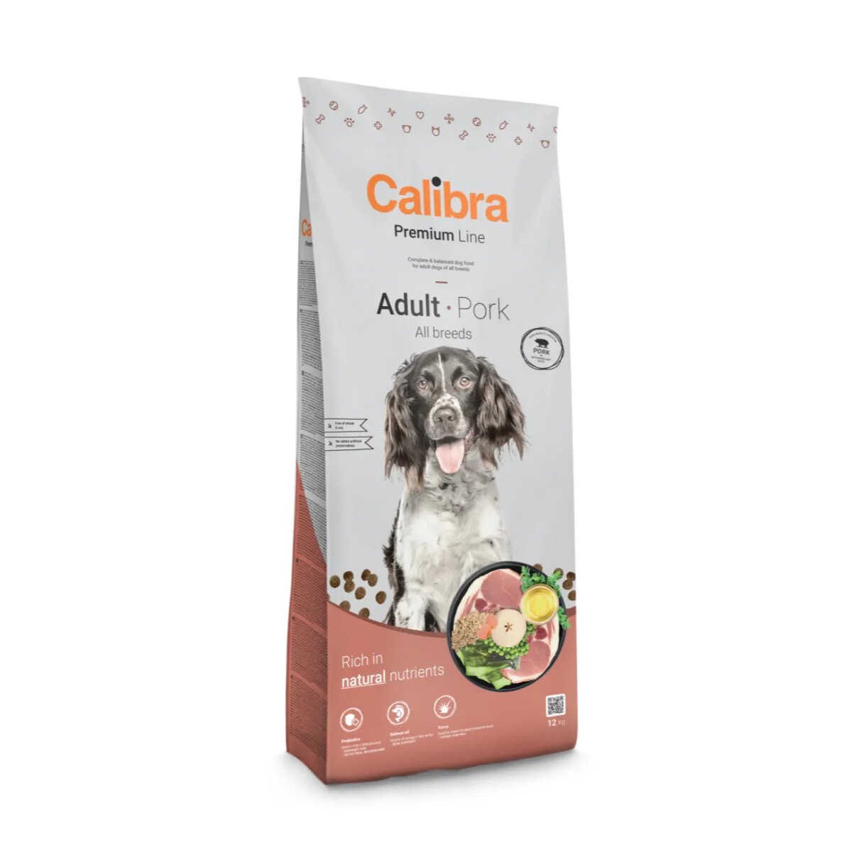 Calibra Premium Line XS-XL Porc hrană uscată câini 3kg