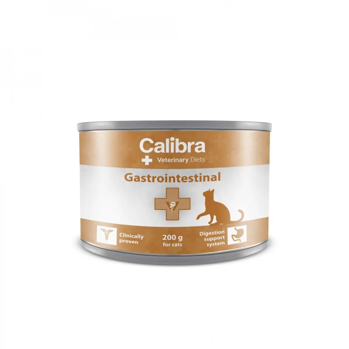 Calibra Veterinary Diets Gastrointestinal Pui dietă veterinară conservă hrană umedă pisici sistem digestiv (pate) 200g