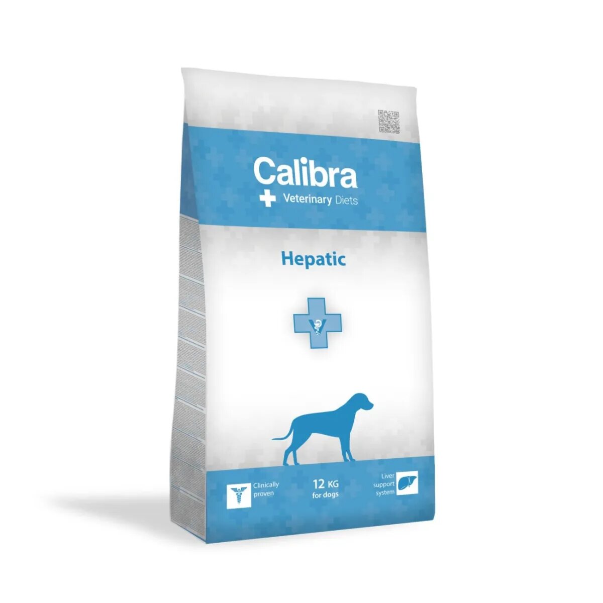 Calibra Veterinary Diets Hepatic XS-XL Somon dietă veterinară hrană uscată câini sistem hepatic 12kg