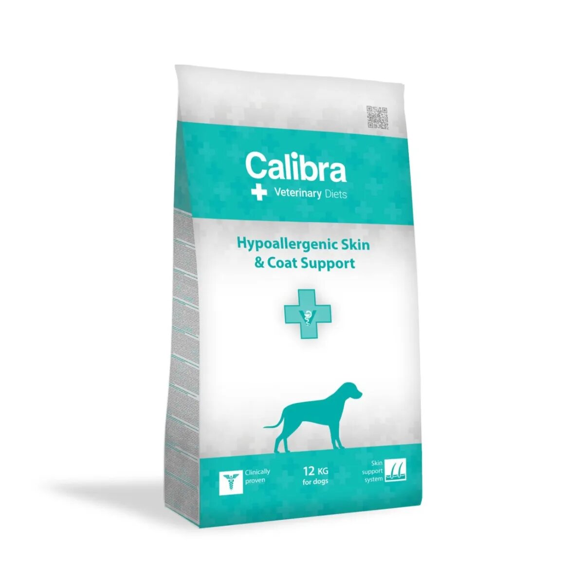 Calibra Veterinary Diets Hypoallergenic Skin & Coat Support XS-XL Somon dietă veterinară hrană uscată câini piele & blană alergii 12kg