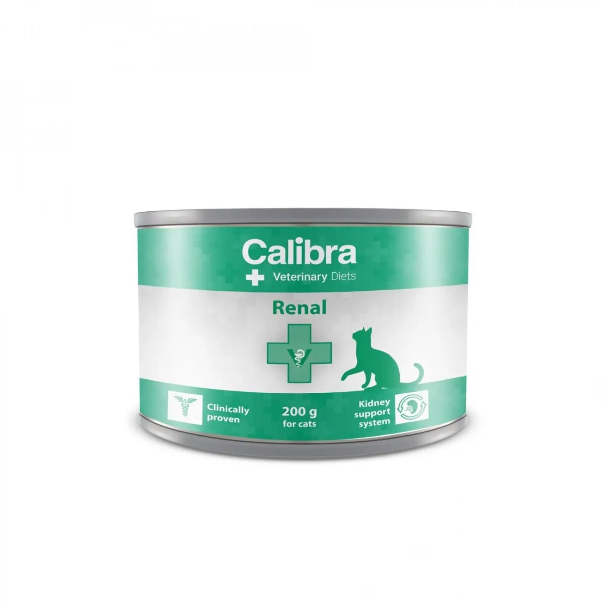 Calibra Veterinary Diets Renal Pui dietă veterinară conservă hrană umedă pisici sistem renal (pate) 200g