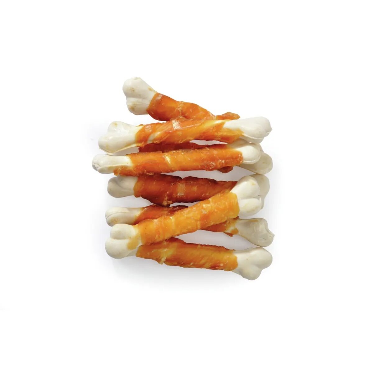 Camon Chicken & Cornstarch Bones XS-XL Pui punguță recompense câini 80g