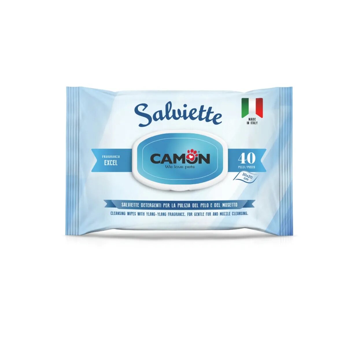 Camon Excel șervețele umede câini și pisici Ylang-Ylang 40buc