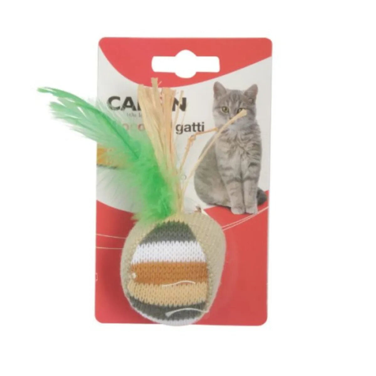Camon jucărie minge pisici activități fizice textil multicolor 1buc