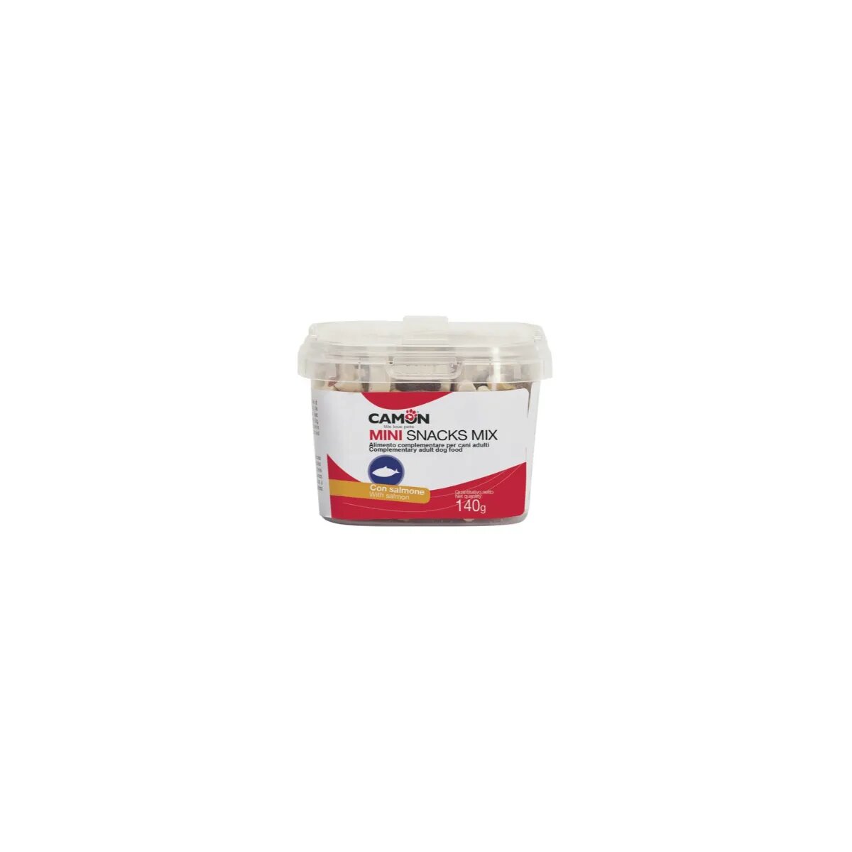 Camon Mini Snacks Mix XS-S Somon cutie recompense câini 140g