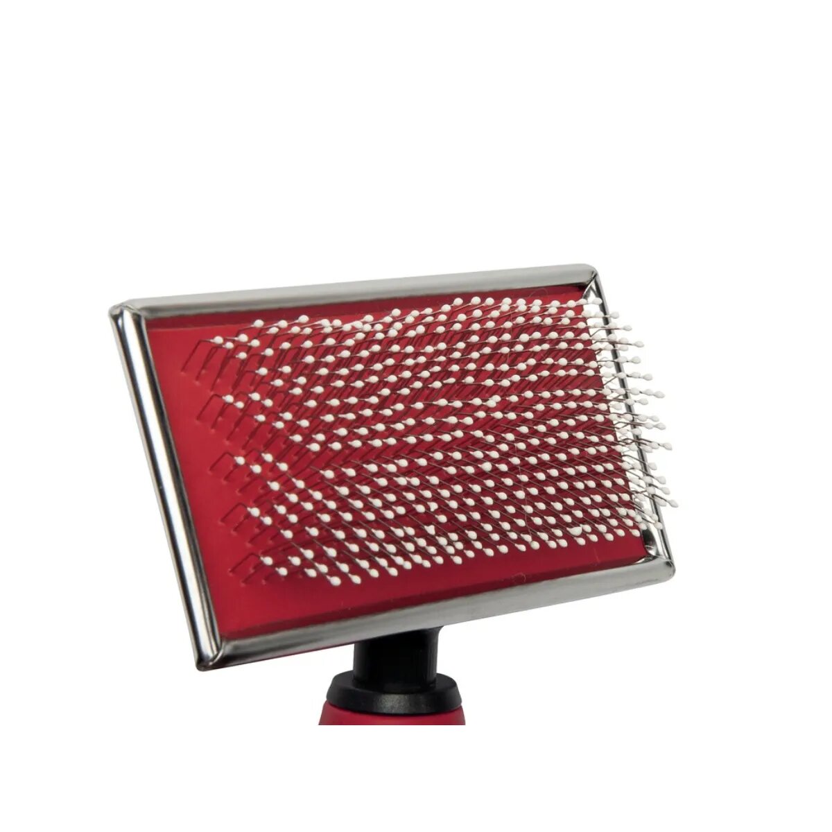 Camon Perie cu dinți de oțel și vârfuri rotunjite perie câini Perie cu dinți de oțel și vârfuri rotunjite XL perie câini 8x12cm