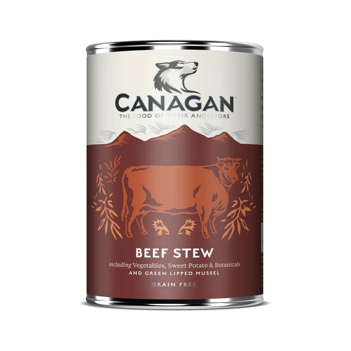 Canagan Beef Stew XS-XL Vită conservă hrană umedă fără cereale câini junior & adult (în supă) 400g