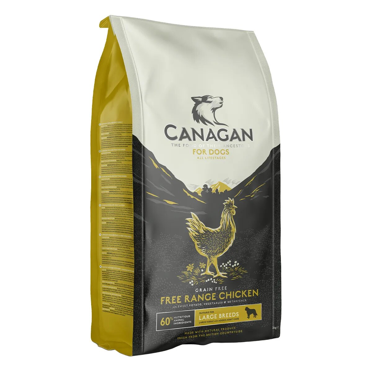 Canagan Large Breed L-XL Pui hrană uscată fără cereale câini junior & adult 12kg