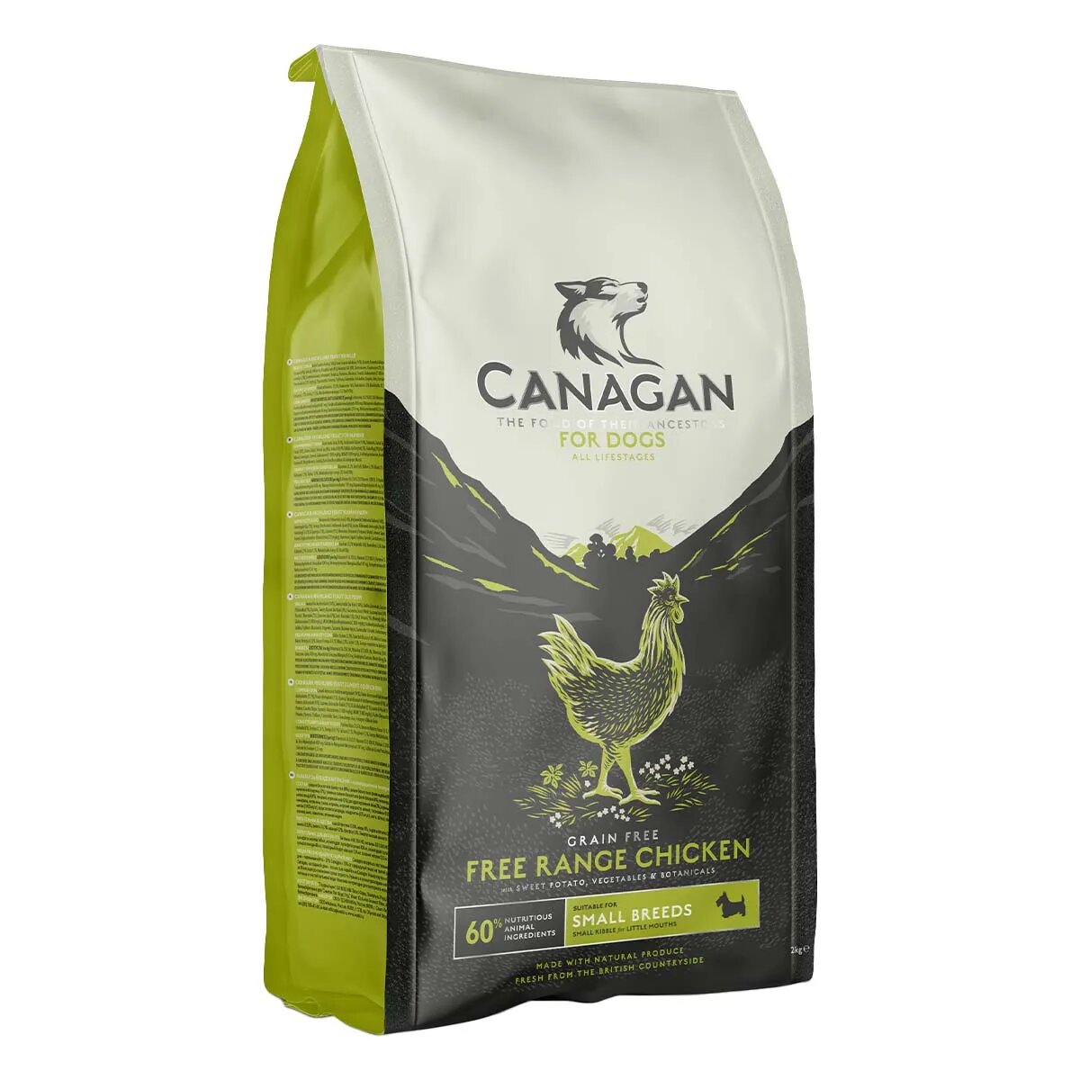 Canagan Small Breed Free Range Chicken XS-S Pui hrană uscată fără cereale câini junior & adult 6kg