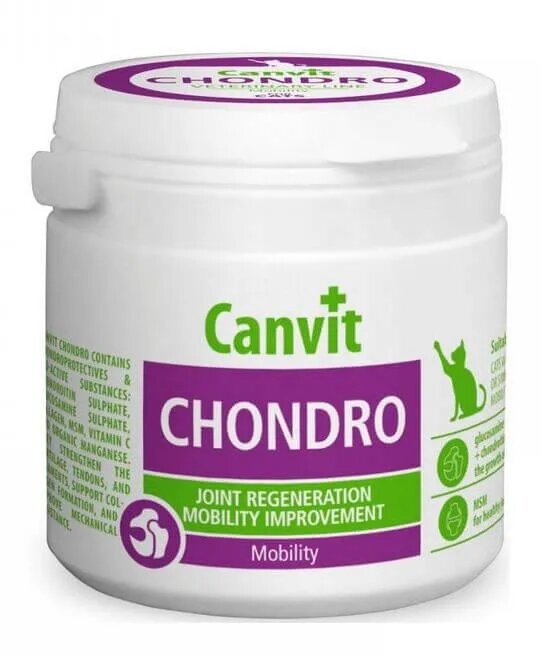 Canvit Chondro supliment sistem articular pisici flacon 100g