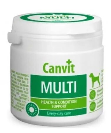 Canvit Multi multivitamine câini Multi XS-S multivitamine câini flacon 100g