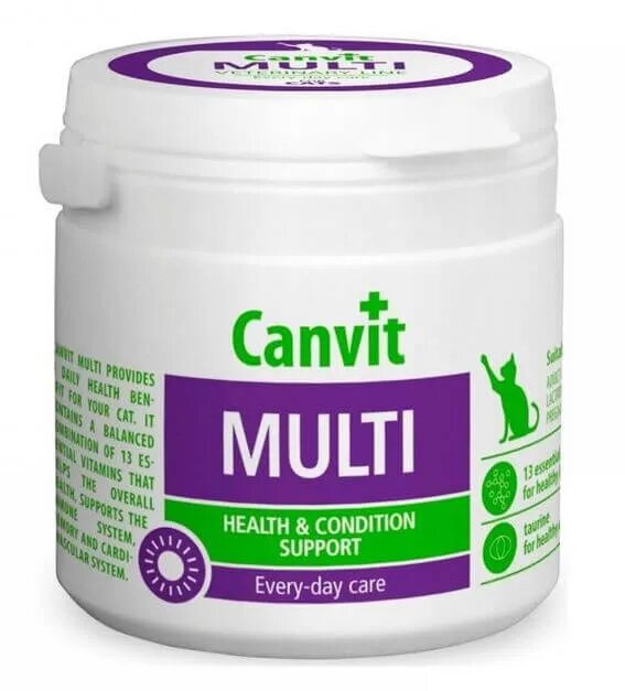 Canvit Multi multivitamine pisici flacon 100g