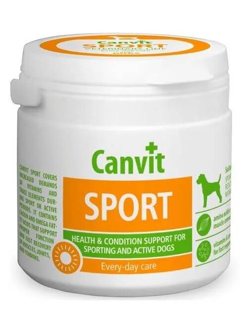 Canvit Sport Maxi supliment activitate intensă câini Sport Maxi M-XL supliment activitate intensă câini flacon 230g