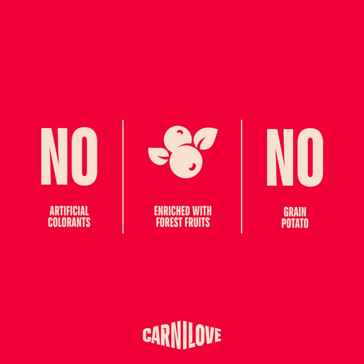 Carnilove Crunchy XS-XL Miel și Afine punguță recompense fără cereale câini 200g