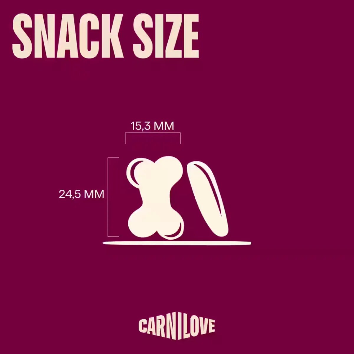 Carnilove Crunchy XS-XL Struț și Afine punguță recompense fără cereale câini 200g