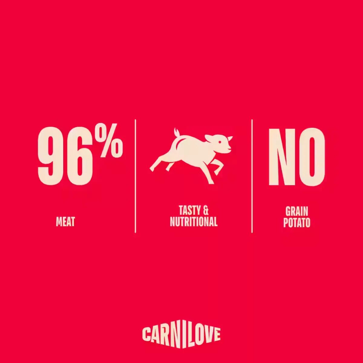 Carnilove Freeze Dried XS-XL Miel punguță recompense fără cereale câini 60g