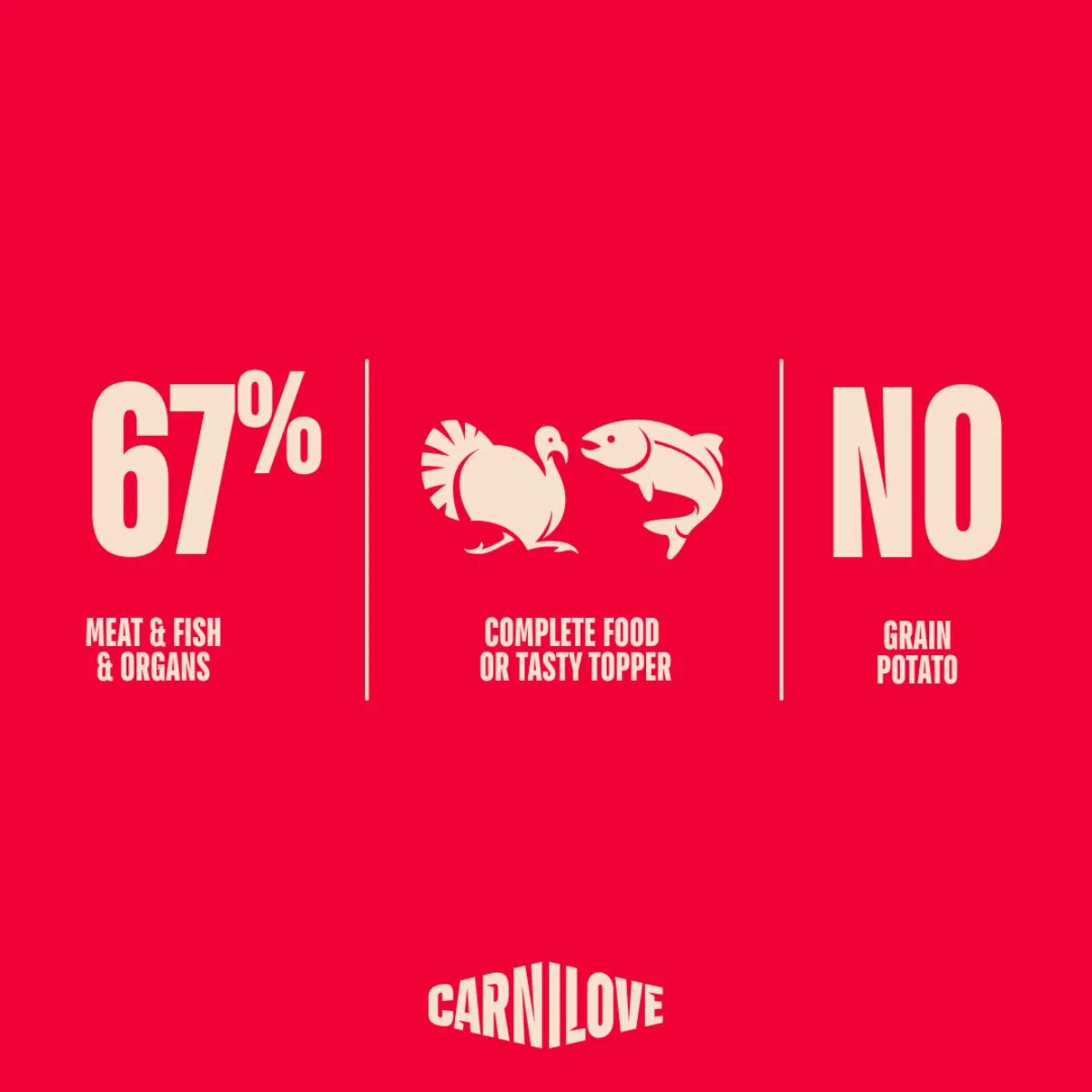 Carnilove Puppies XS-XL Curcan și Somon conservă hrană umedă fără cereale câini junior (pate) bax 400g x 6buc