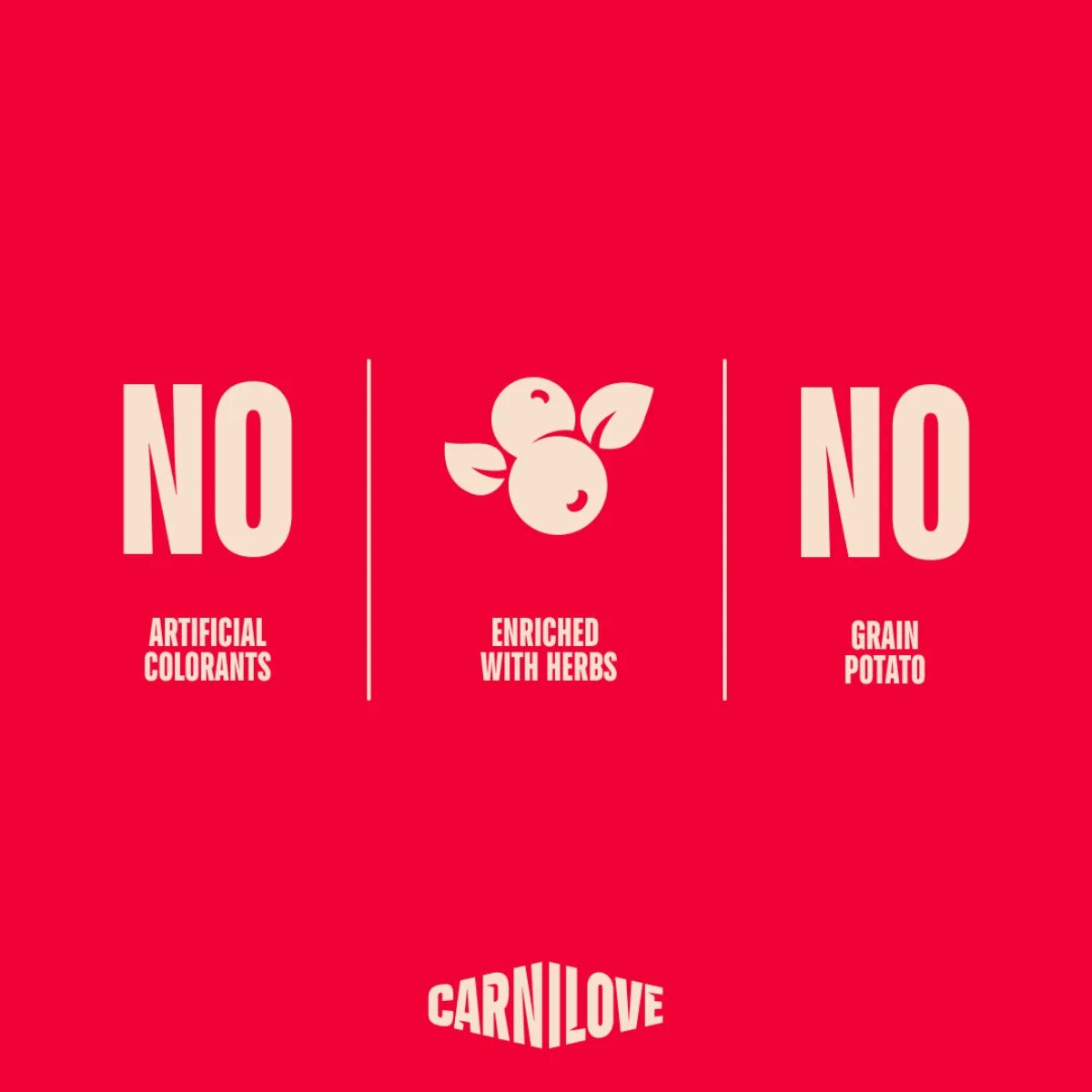 Carnilove Soft XS-XL Rață punguță recompense fără cereale câini 200g