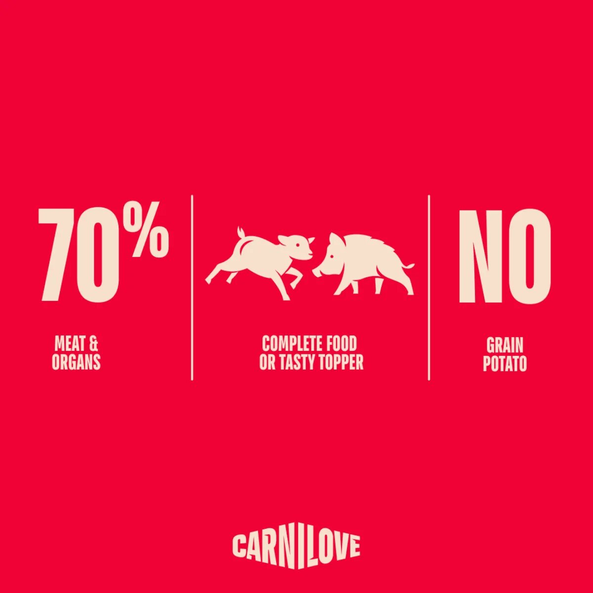 Carnilove XS-XL Miel și Mistreț conservă hrană umedă fără cereale câini (pate) bax 400g x 6buc