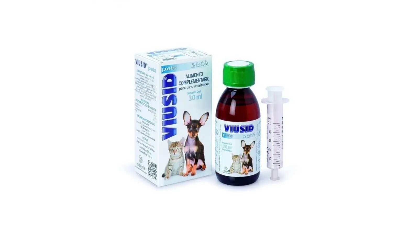 Catalysis Supliment Imunostimulator Pentru Caini Si Pisici Viusid Pets 30 ml