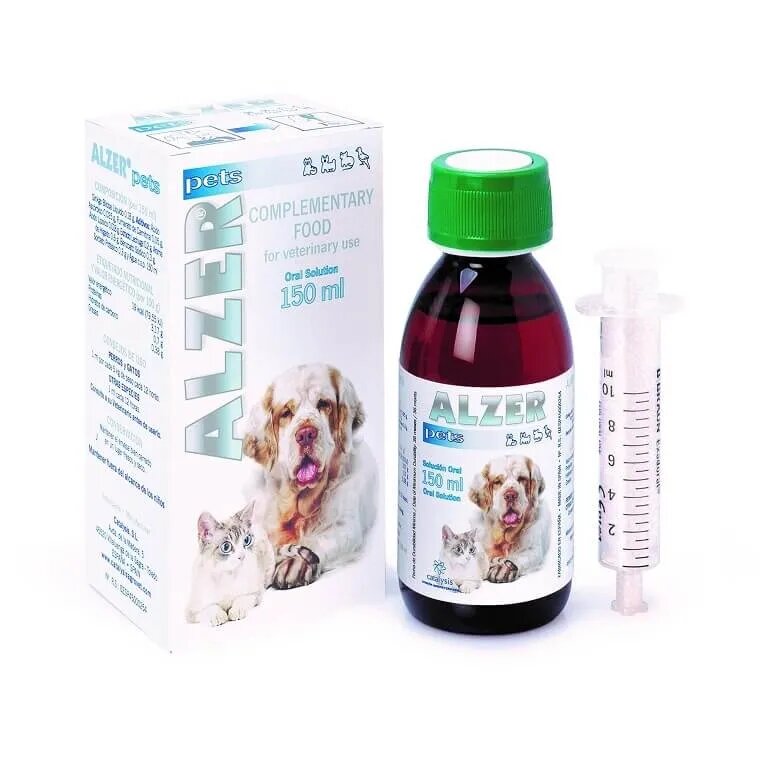 Catalysis Supliment Pentru Caini Si Pisici Neuroprotector Alzer Pets 150 ml