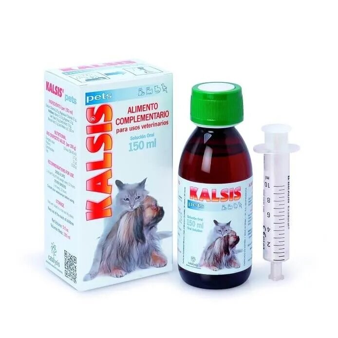 Catalysis Supliment Pentru Regenerarea Oaselor Cainilor Si Pisicilor Kalsis Pets 150 ml