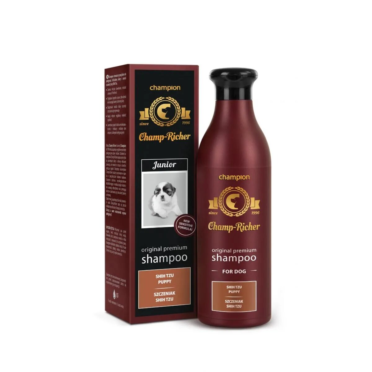 CHAMP RICHER Shih Tzu șampon câini junior Lavanda flacon cu aplicator 250ml