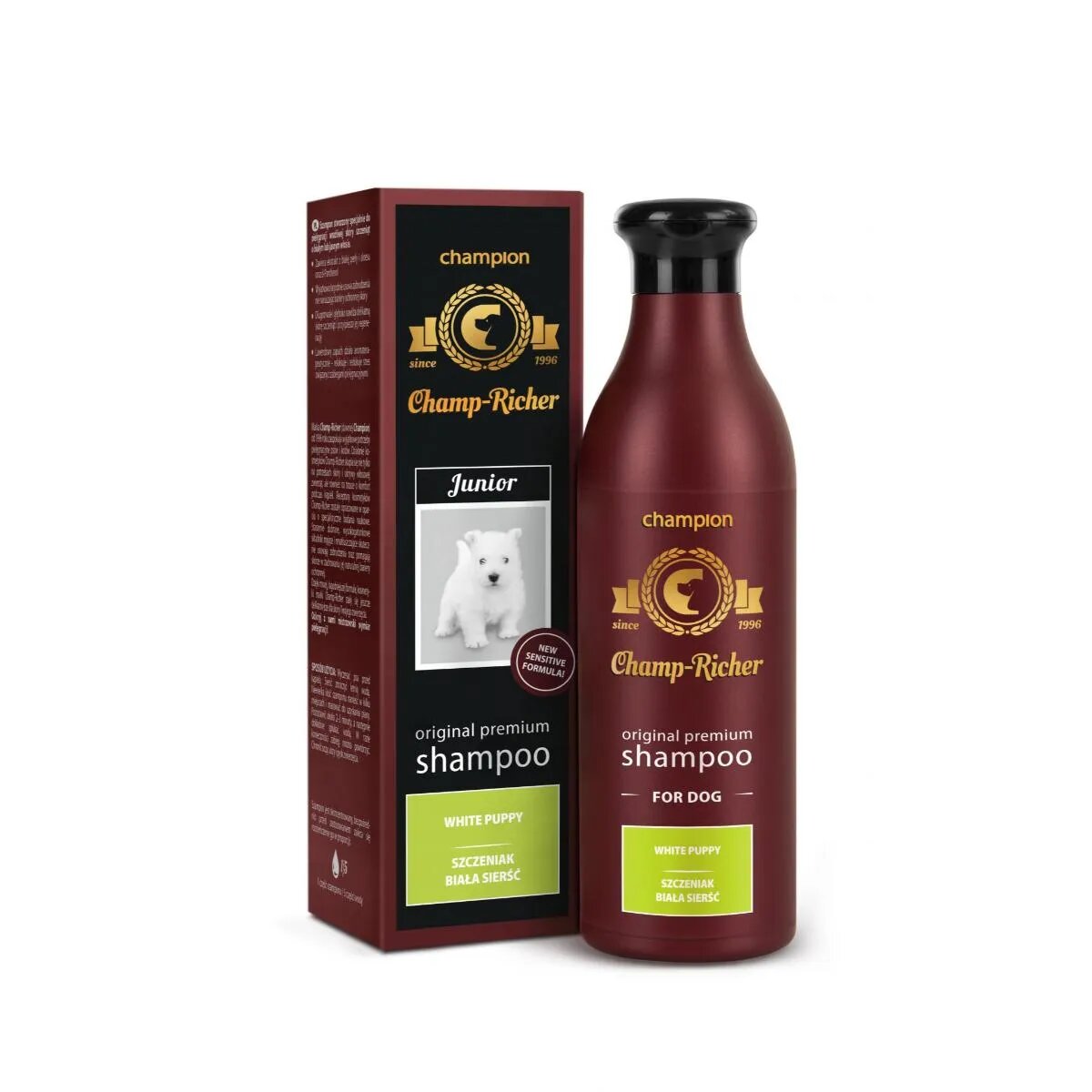 CHAMP RICHER White Coat șampon câini junior blană albă Lavanda flacon cu aplicator 250ml