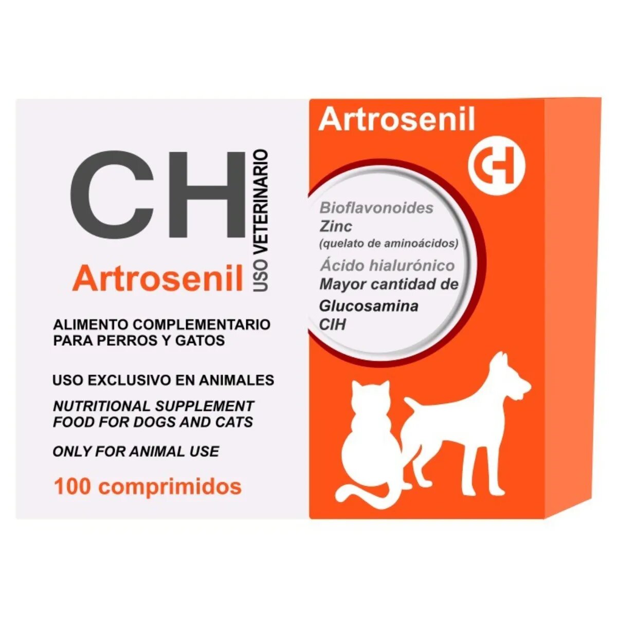 Chemical Iberica Artrosenil supliment sistem articular câini comprimate Artrosenil XS-XL supliment sistem articular câini și pisici cutie 100 comprimate