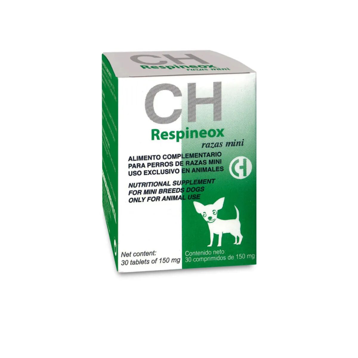Chemical Iberica Respineox Mini supliment sistem respirator câini comprimate Respineox Mini XS-S supliment sistem respirator câini cutie 30 comprimate