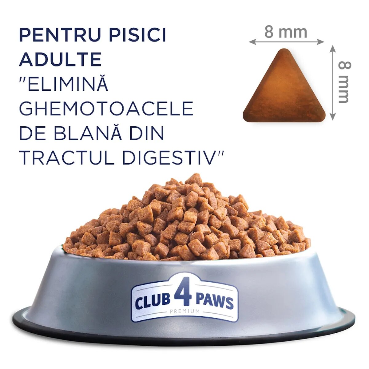 Club 4 Paws Hairball Control Găină hrană uscată pisici limitarea ghemurilor de blană 2kg
