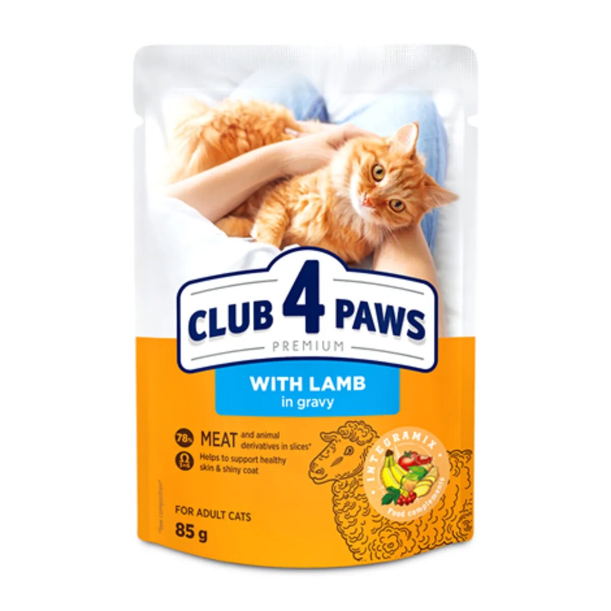 Club 4 Paws Miel plic hrană umedă pisici (în sos) bax 85g x 24buc