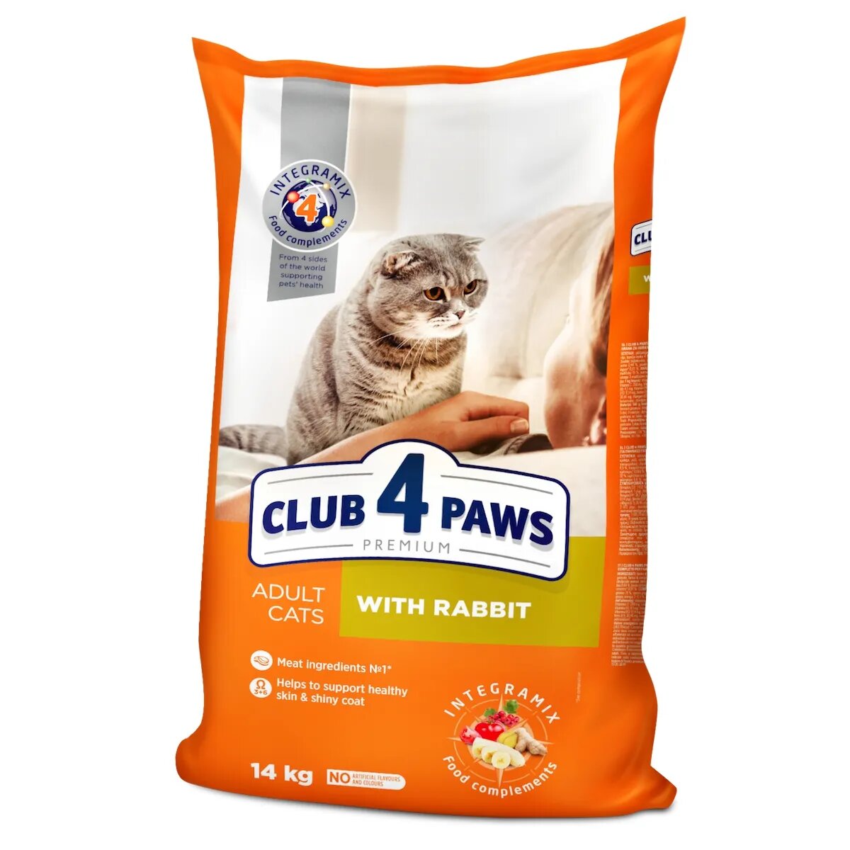 Club 4 Paws Premium Iepure hrană uscată pisici 14kg