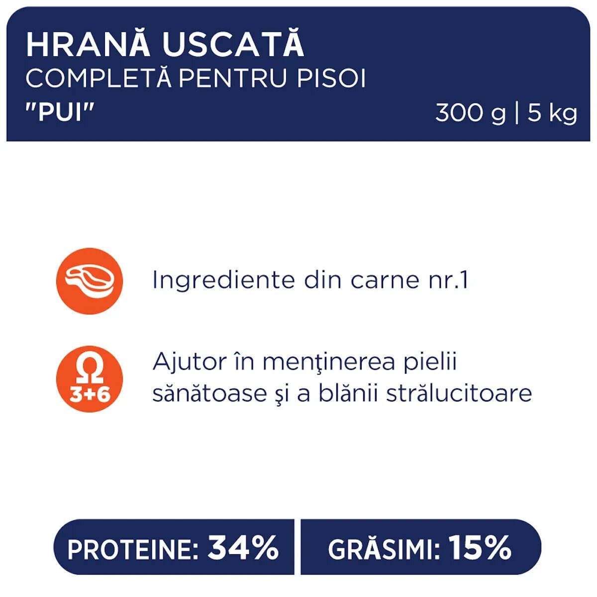 Club 4 Paws Premium Kitten Pui hrană uscată pisici junior 300g