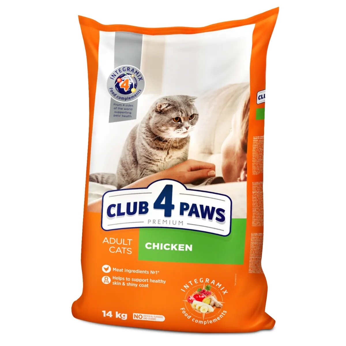 Club 4 Paws Premium Pui hrană uscată pisici 14kg