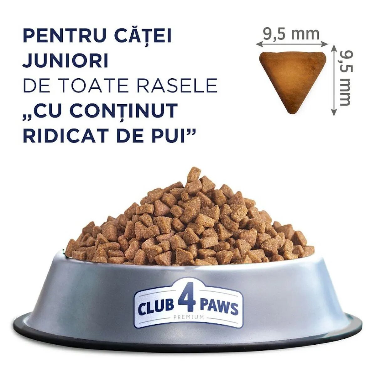 Club 4 Paws Premium Puppy Pui hrană uscată câini junior Premium Puppies All Breeds XS-XL Pui hrană uscată câini junior 2kg
