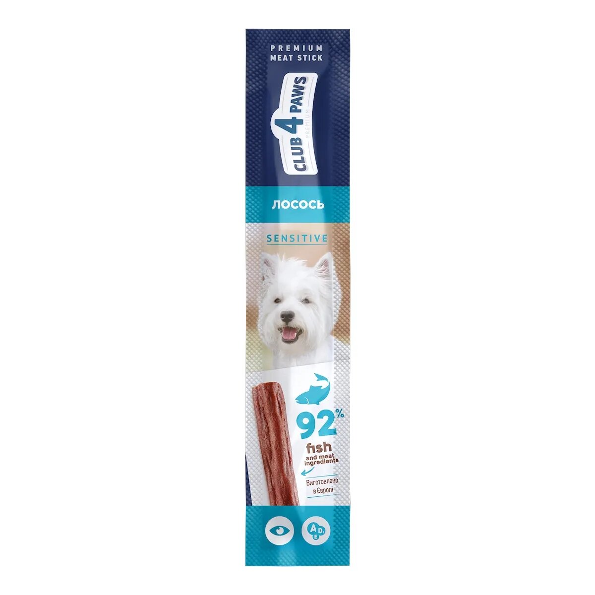 Club 4 Paws Premium Sensitive Stick recompense câini Batoane sensibilități digestive Somon 12g