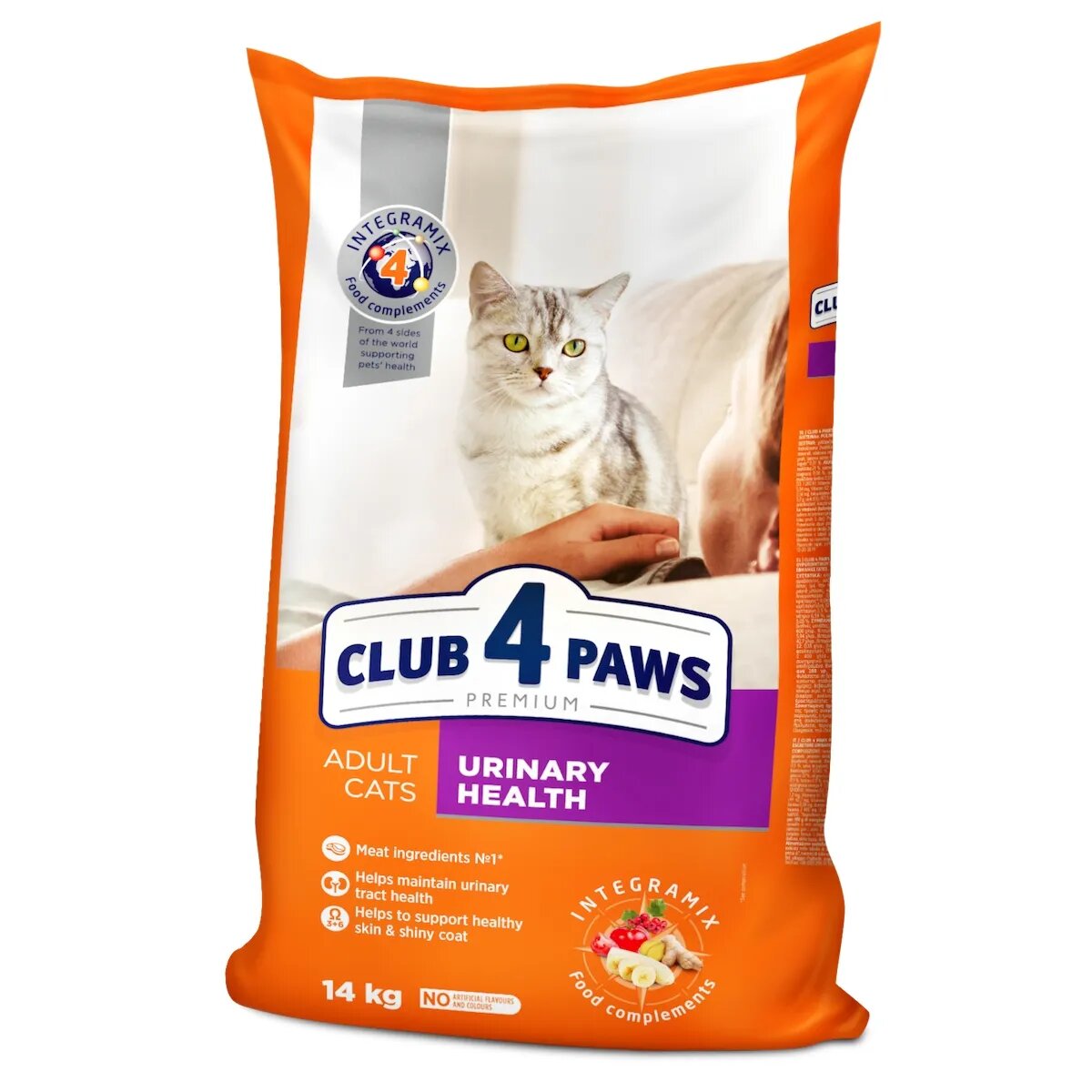 Club 4 Paws Premium Urinary Health Pui hrană uscată pisici sistem urinar 14kg
