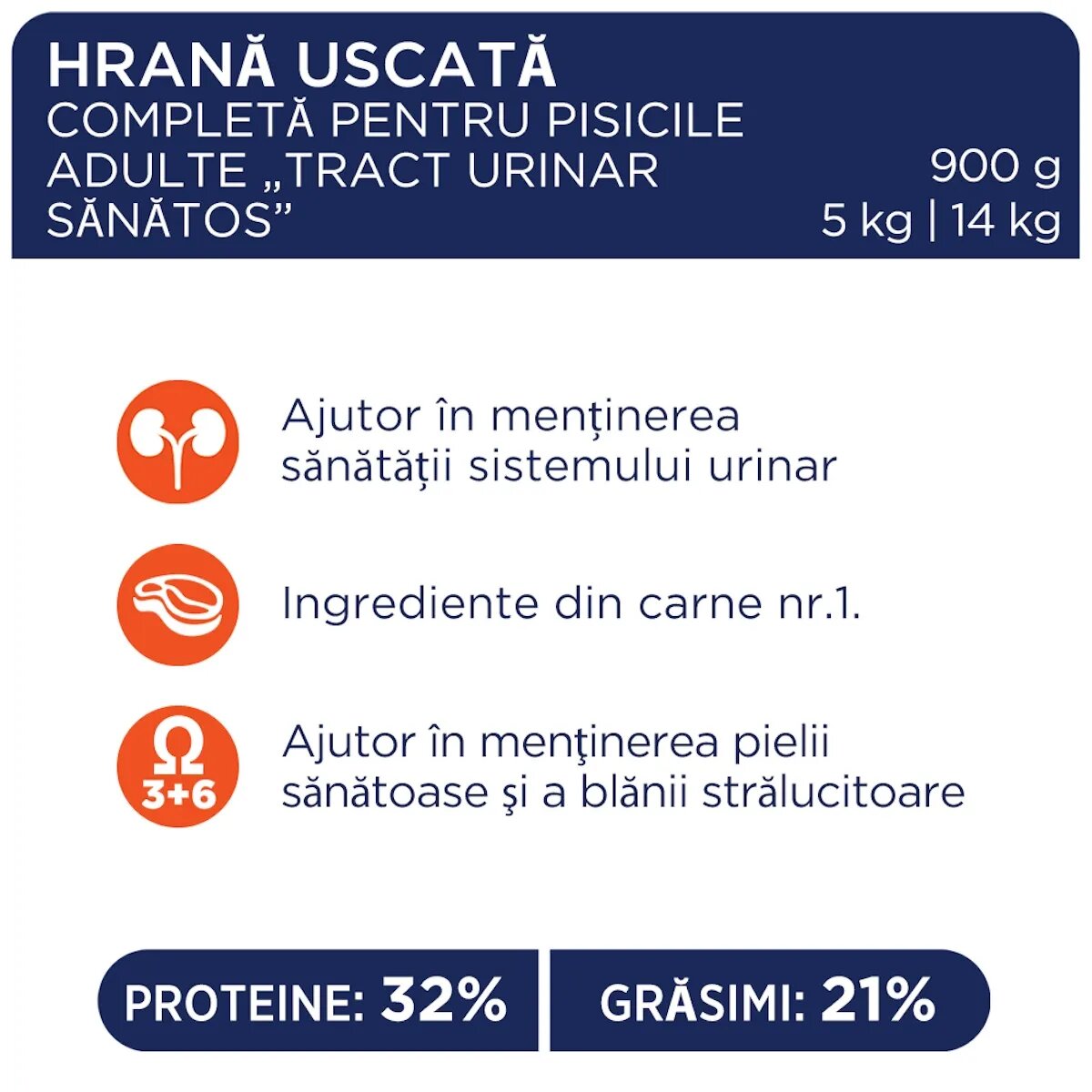 Club 4 Paws Premium Urinary Health Pui hrană uscată pisici sistem urinar 2kg