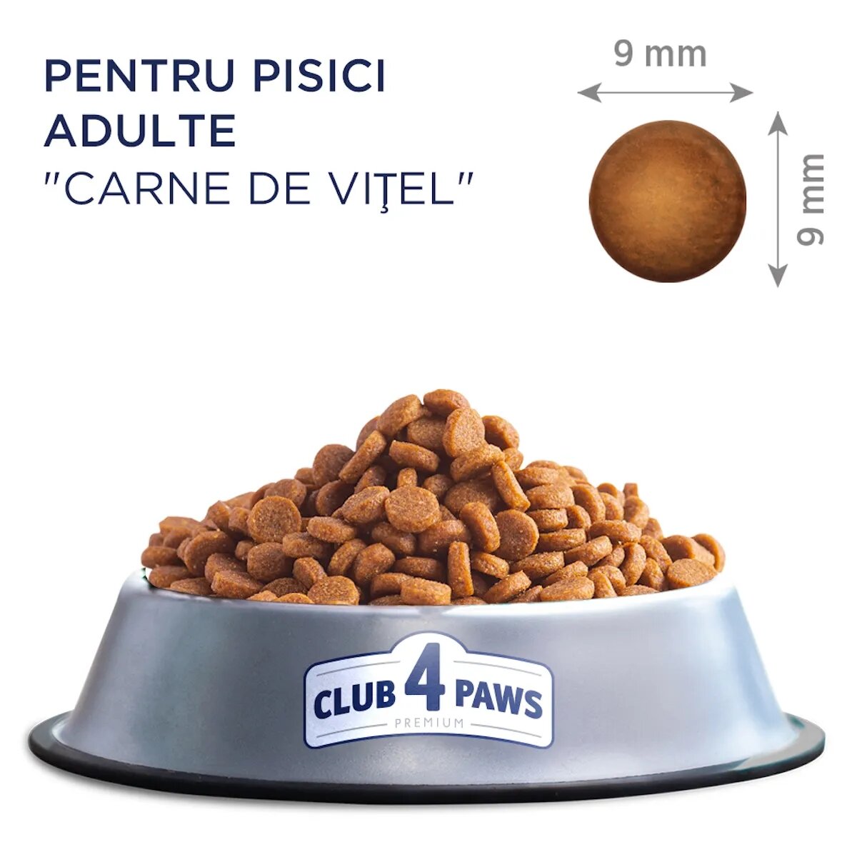 Club 4 Paws Premium Vită hrană uscată pisici 300g